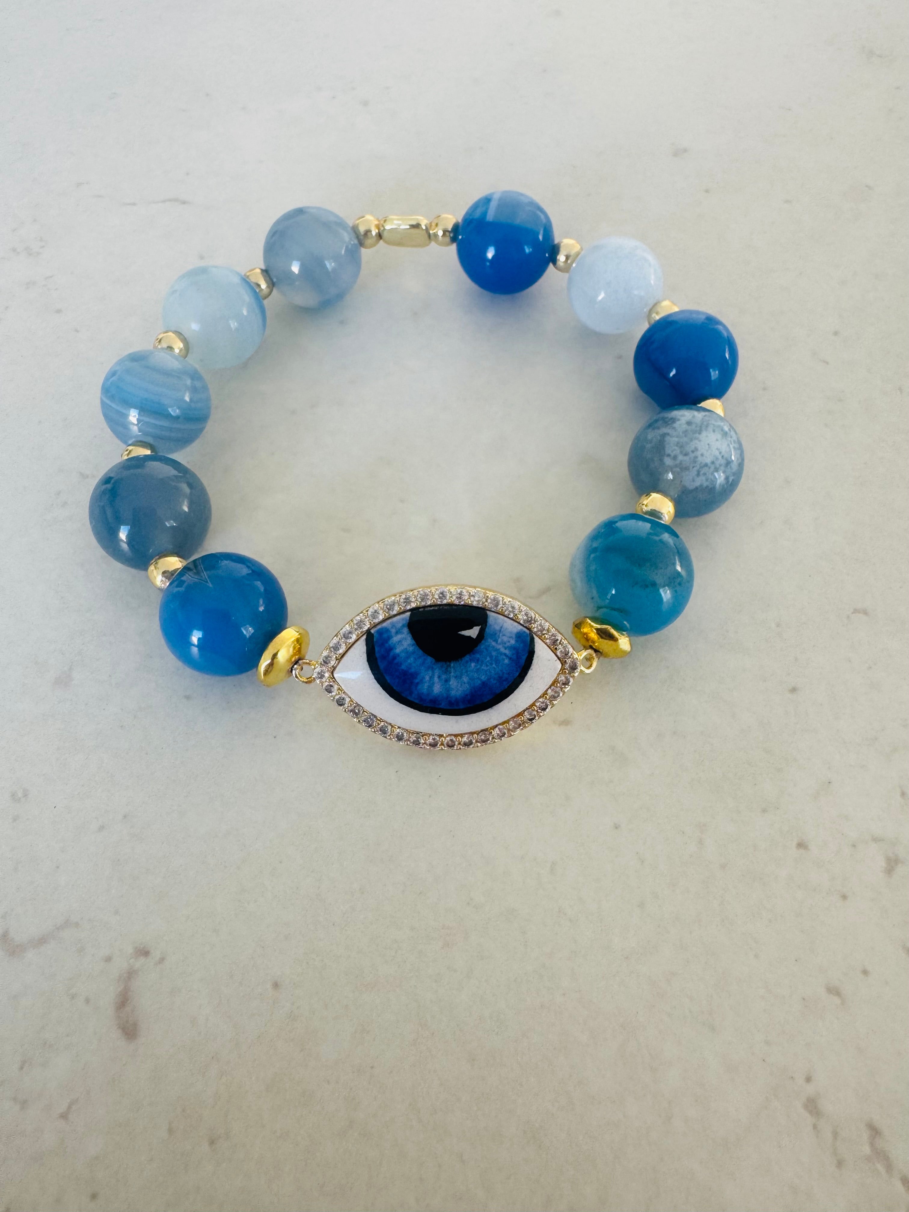 Blue Occhio Bracelet