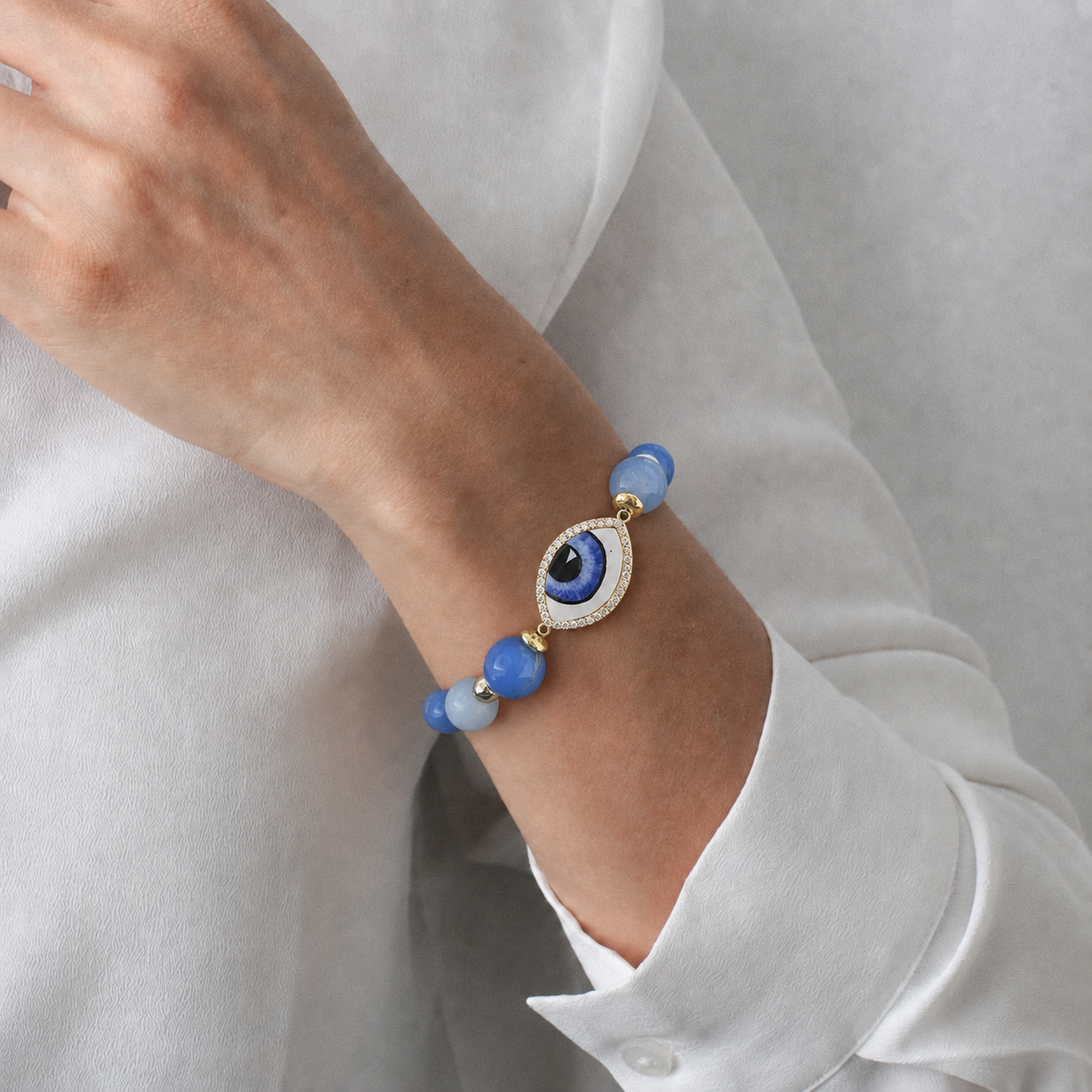 Blue Occhio Bracelet