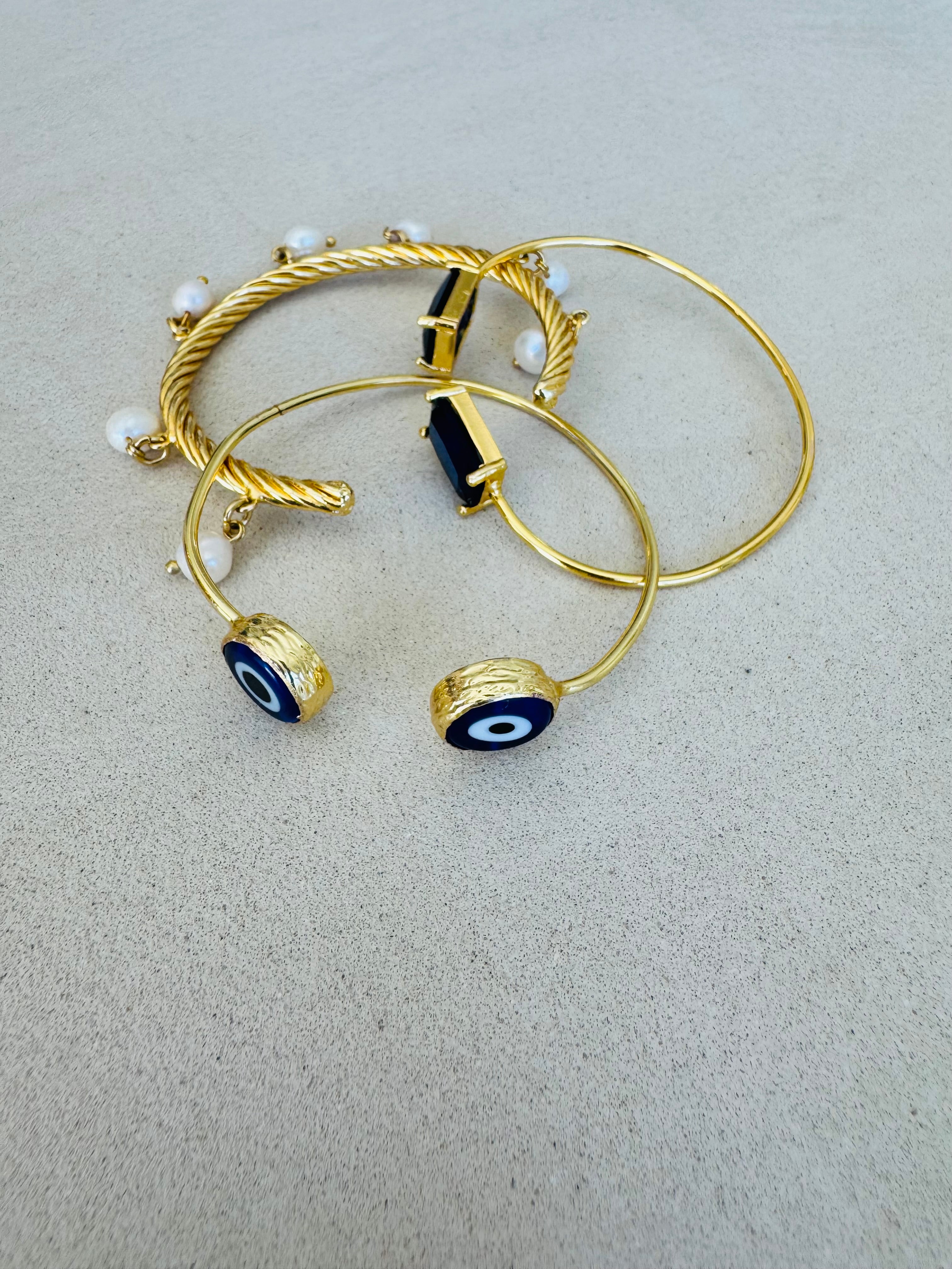Santorini Sapphire Cuff