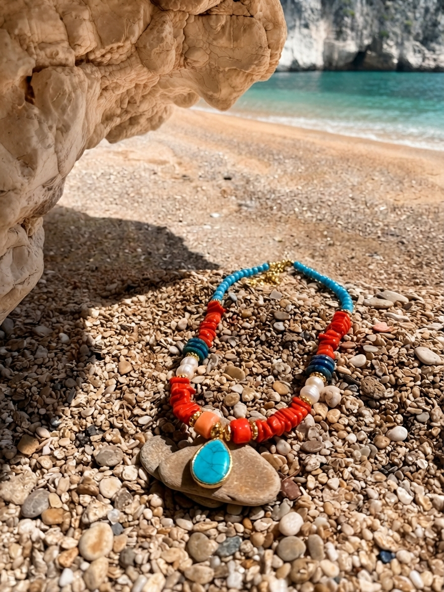 Aegean Statement Necklace