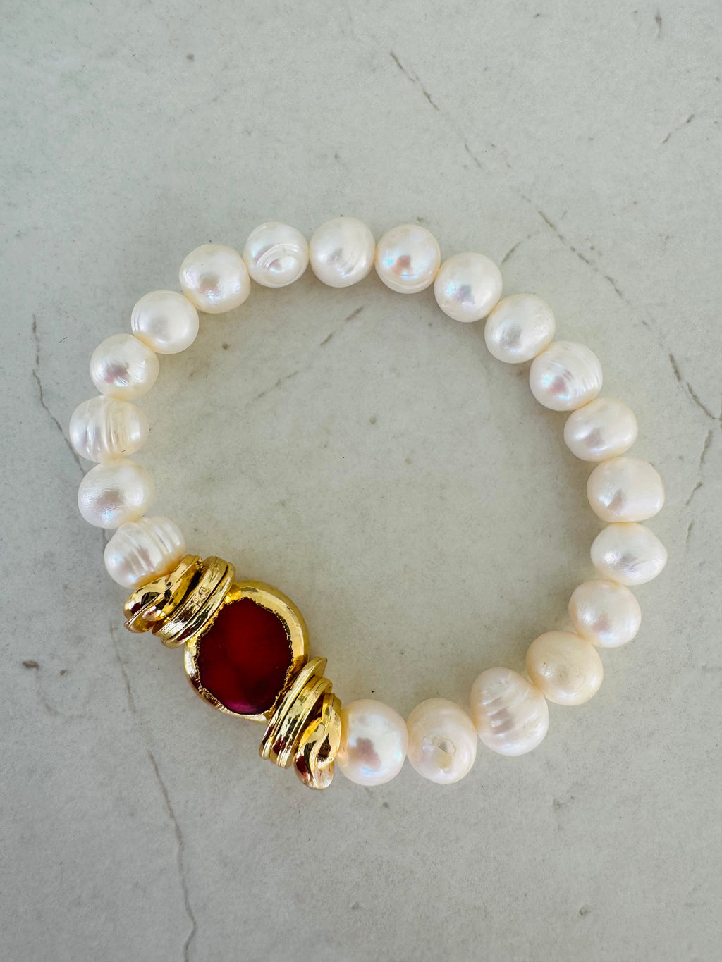 Ostuni Sunset Pearl Bracelet